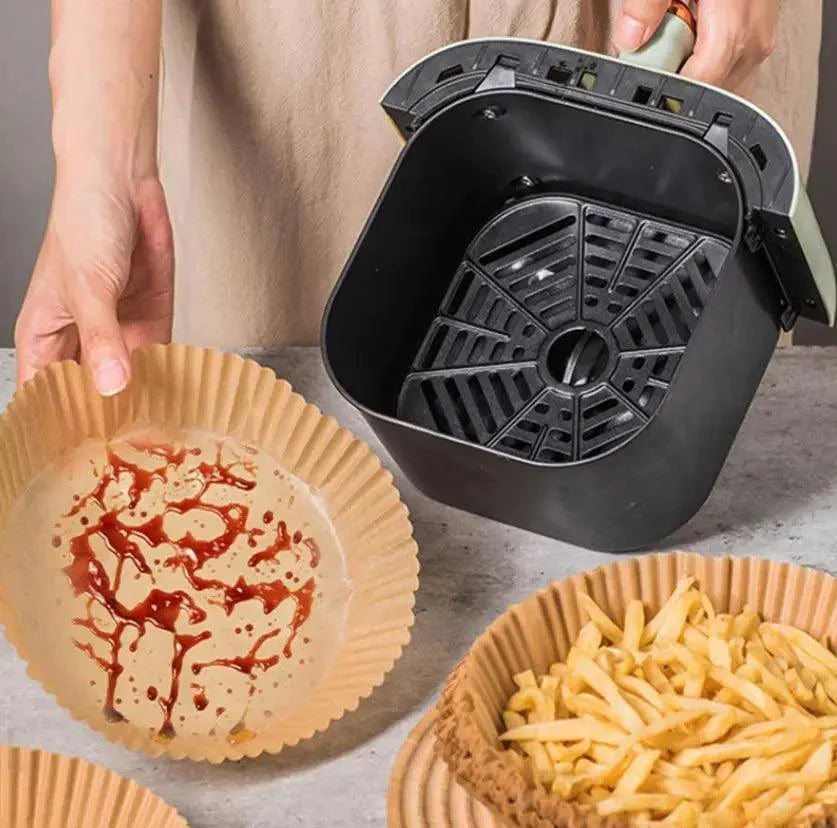 50 Formas De Papel Para Air Fryer Compre 50 e leve mais 50 Só HOJE !!!